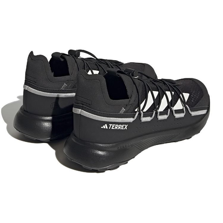 Adidas Voyager 21 Fabric Slip-Resistant Durable Lightweight Low-Top Outdoor Functional Shoes Unisex Shoes Black HP8612
