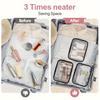 Transparent Casual Handbag for Men & Women - Foldable Lightweight Travel Toiletry Organizer with Zipper Closure & Carry Handle