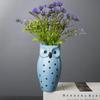Vaso Gufo Creativo Vaso Idroponico in Ceramica Decorazione Fiori Secchi Composizione Floreale Decorazione per la Casa Ornamento Artistico da Tavolo