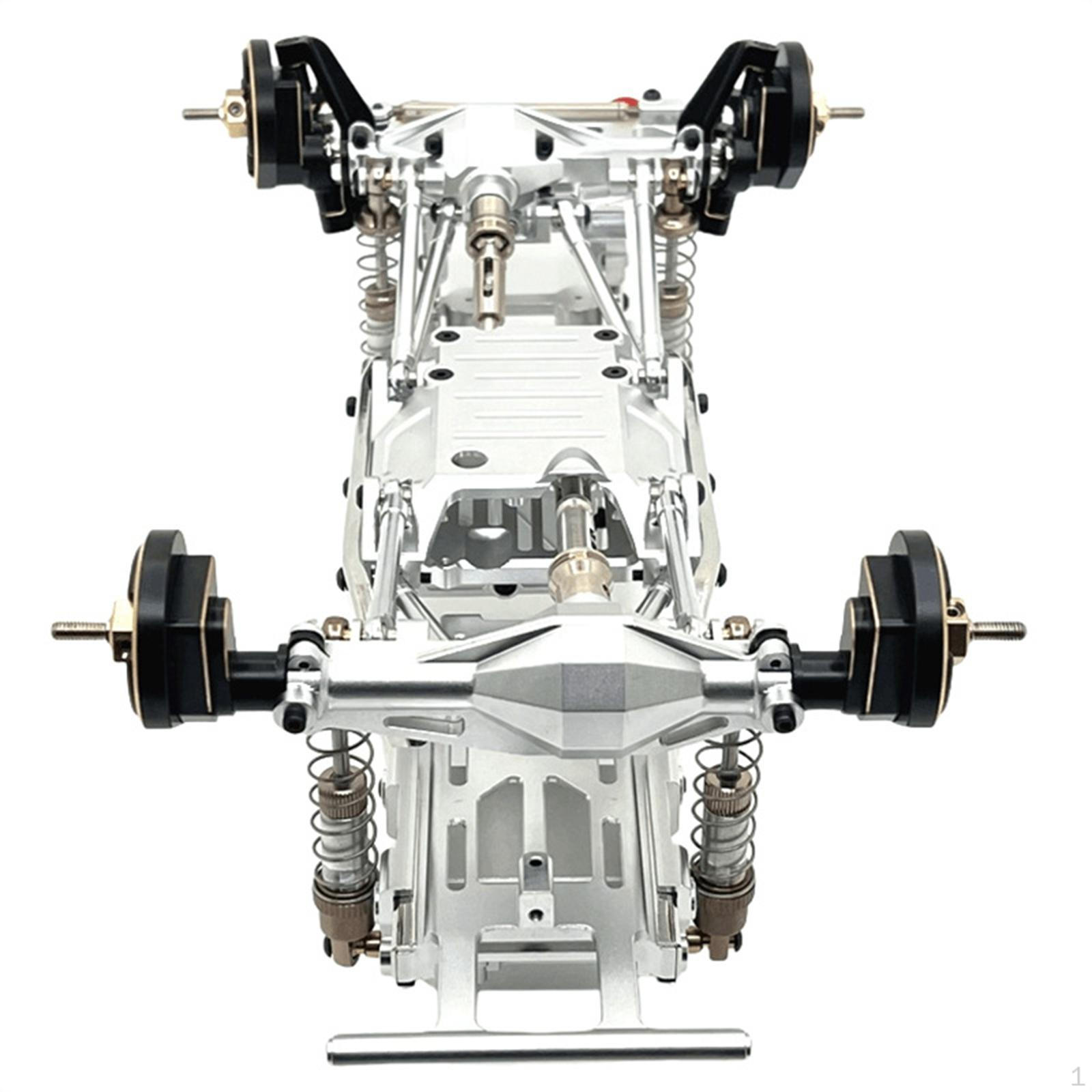 

Front and Rear Axles Assembly RC Car Axle Reinforced Remotes Control Cars Part Replace for H12Y срібний
