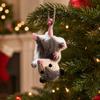 Pendant Car Hanging Ornament Crochet Screaming Possum Ornament Car Mirror Decor  Rearview Mirror