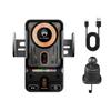 Car Mobile Phone Holder 15W Wireless Charger Intelligent Infrared Bracket For Citroen C4 C3 C5 AIRCROSS C5X Cactus PICASSO e-C3 NF2