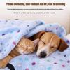 Coral Fleece Flannel Pet Blanket - Cozy Mat for Dogs & Cats
