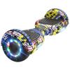 Hoverboard RCB 6,5 polegadas – Bluetooth e LED – presente ideal para crianças – amarelo