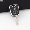 Fashion Tpu Car Smart Key Case Cover For Peugeot 107 206 207 307 For Citroen C1 C2 C3 C4 For Toyota Aygo Protected Keychain Fob