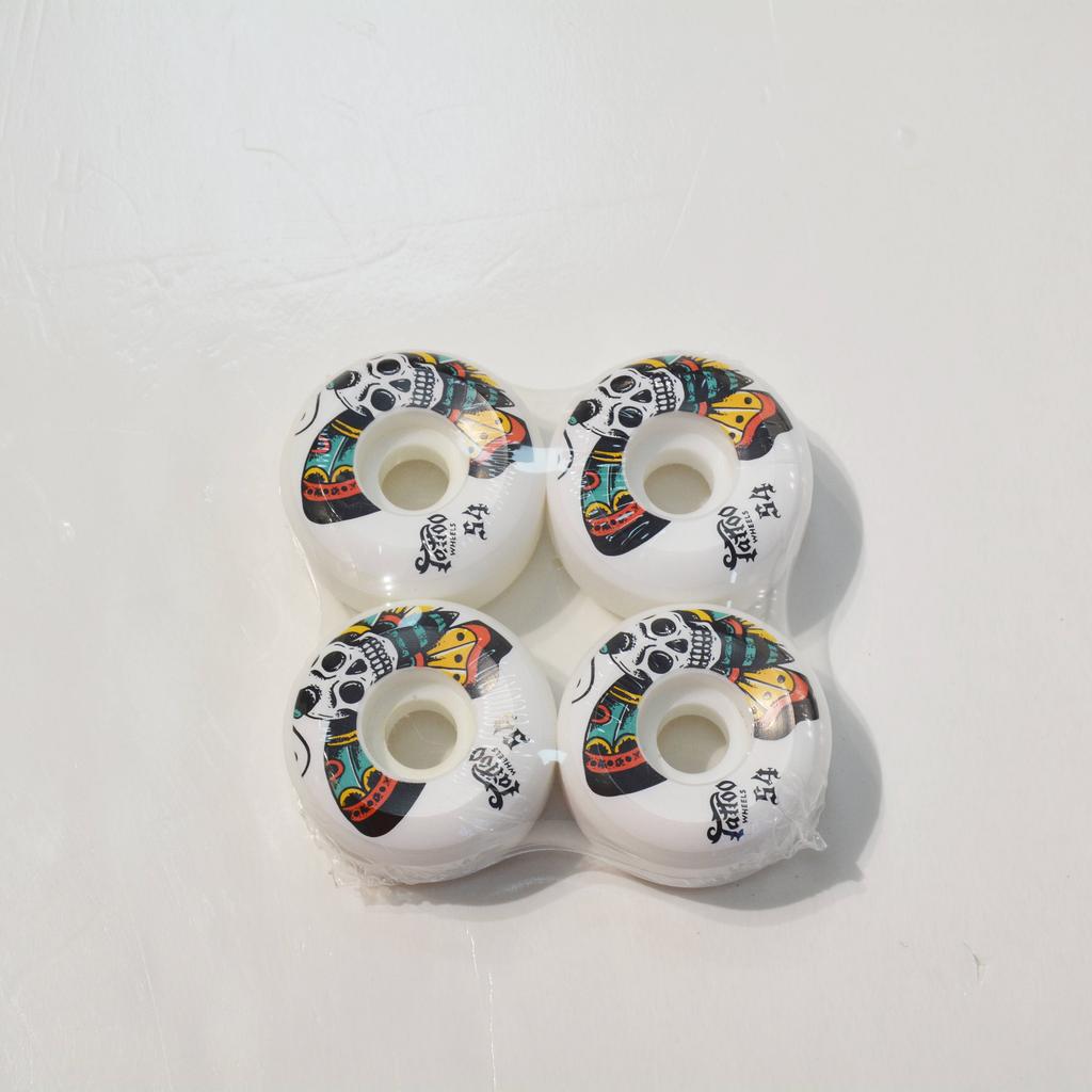 High-quality professional skateboard wheels 54mm 100A HR TATTOO wheels Double Rocker extreme action brush street