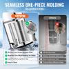 Gravity-fed Water Filter System, 2.25G 304 Stainless-Steel Countertop System, Water Filtration System, Reduces Lead and Up To 99% of Chlorine, with 2