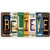 Tiki Bar Tin Sign 20x30cm Retro Metal Plate Pub Man Cave Wall Art Decor