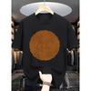 European Size Men's Summer Short Sleeve T-Shirt with Letter''Print Suitable for Casual Casual Attire - Round Neck Breathable Fabric, Machine Washable