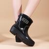 Exquisite Women's Short Rain Boots - Non-slip, Waterproof, and Stylish for Spring and Autumn
