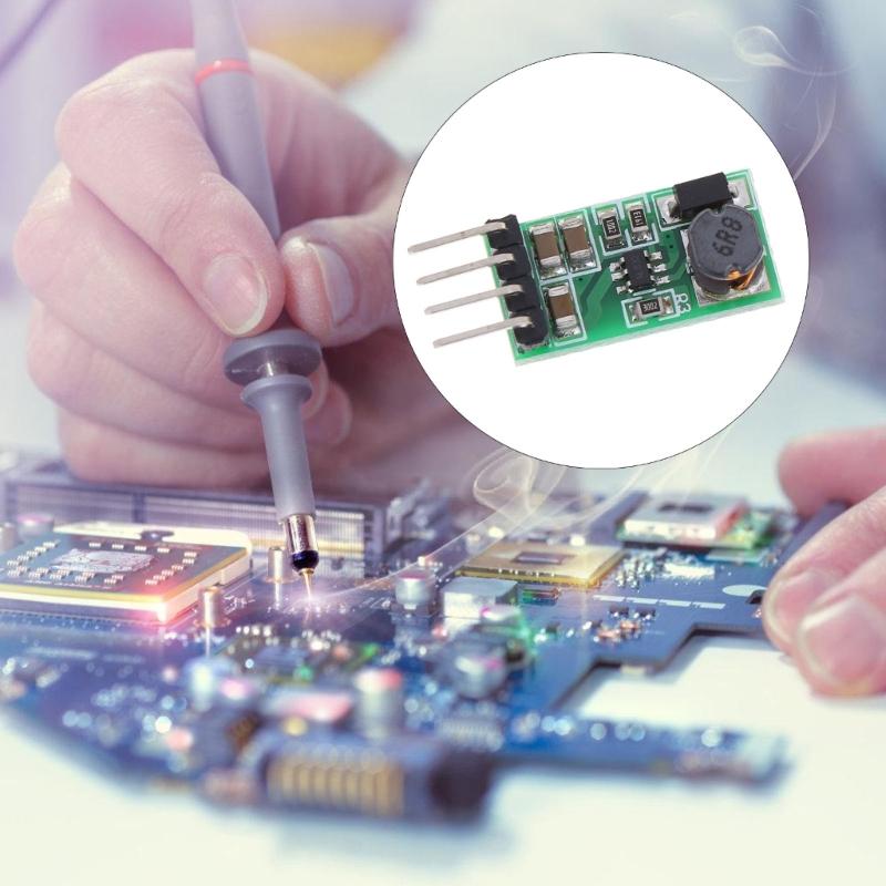 3Pcs 3.3V 3.7V 5V 6V 5V to 12V Adjustable Stepping Up Converter Module Adjustable Regulator for Power Supply