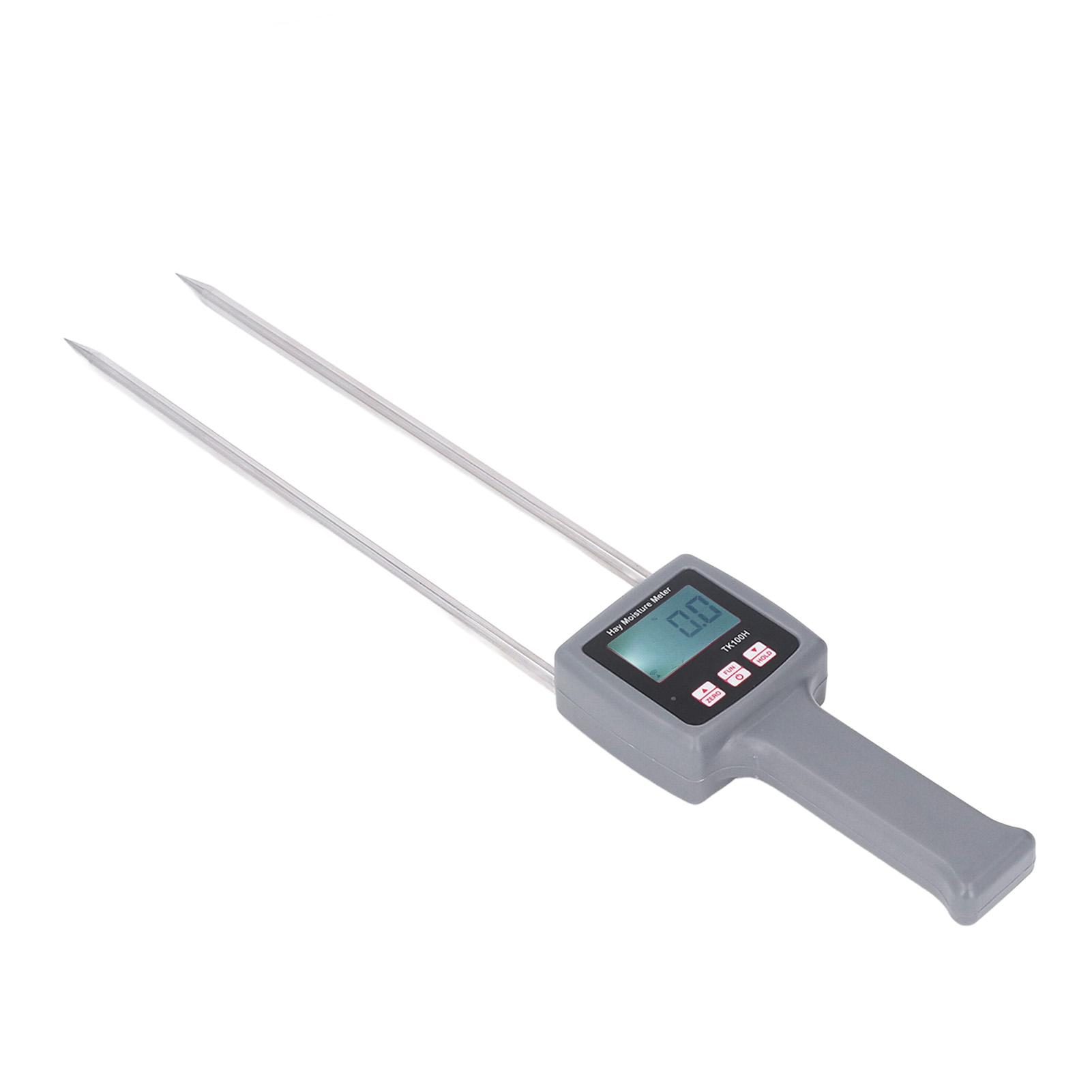 

Влагомер для сена Корпус из АБС-пластика Цифровой дисплей Ручной Многофункциональный Портативный Тестер влажности сена