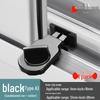 Push-Pull Sliding Window & Door Lock with Child Protection Limiter