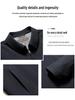 Men's Versatile Business Casual Lapel Jacket - Spring/Autumn 2026 High-End Executive Style for Middle-Aged Men