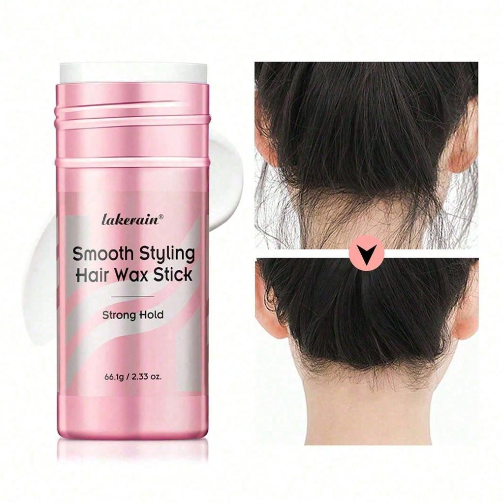 Styling Wax Stick, Suitable For Controlling Frizzy And Unruly Edges Of Natural Hair Or Wigs, Non-Gre