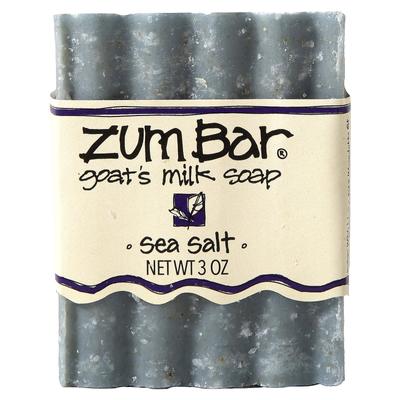 ZUM, Zum Bar, Goat Milk Soap, Sea Salt, 3 Oz