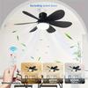 Intelligent Ceiling Fan with Light, Remote Control, Adjustable LED, 6 Blades, Ceiling Fan Installation, Hard Wired, 85V-265V Voltage, Lighting