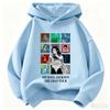 Kinderkleding Warme Kinder Hoodie Herfst/Winter 2026 Michael Jackson Print Unisex Hoodie Sweatshirt Retro Popicoon Grafisch Topje