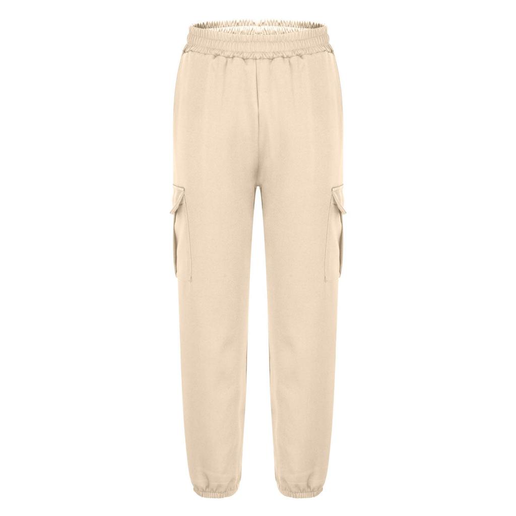 Spodnie Cargo dla Chłopców Spodnie Dresowe Luźne Spodnie Sportowe Rekreacyjne Elastyczny Pas Wygodne Spodnie do Biegania