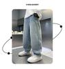 Dicke Jungenhose mit Fleecefutter – Neuer Herbst-/Winterstil, lockere Jeans für Kinder