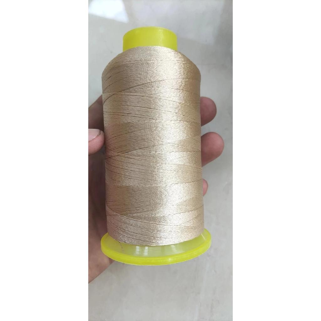 1200 Meters Strong Sewing Threads for leather/jacket 0.15mm diameter White Black High Tenacity Polyester Sewing Machine Thread