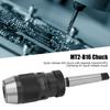 Strong Grip Morse Taper Chuck Morse Taper MT2 Keyless Drill Chuck  Machine Tool Use