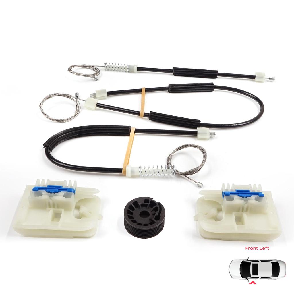 EWR5556 Window Regulator Repair Set Front Left Door for VW Golf MK7 5G 2012-2021 4/5 Door 5G4837461
