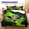 Set Biancheria da Letto con Motivo Logo Pittsburgh Penguins Copripiumino Federa Decorazione per la Casa Regalo (1 * copripiumino + 2 * federa, senza nucleo)