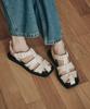 Salt And Chocolate Square Toe Velcro Fisherman Sandals 412424007 (2.5Cm/2 Colors)