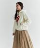 Peulleio Double Pleated Skirt _ Beige