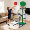 Children Portable Basketball Arcade Game With Inflatable Balls For Indoor Outdoor Play