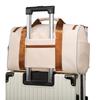 Bonalin Fashion Color-Block Crossbody Gym Travel Bag