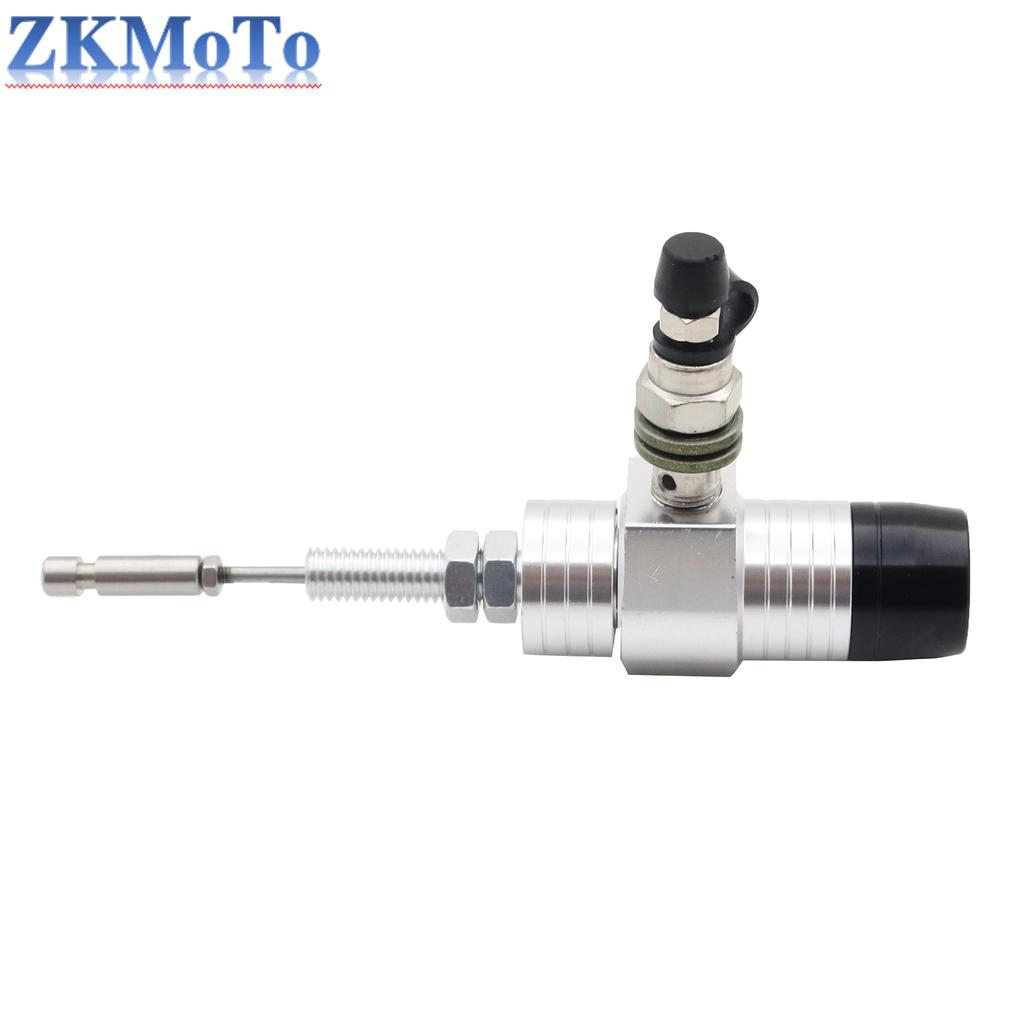 Motorcycle M10x1.25mm 6mm CNC Aluminum Piston Hydraulic Clutch Master Cylinder Rod Brake Pump For Motocross Universal Accessory