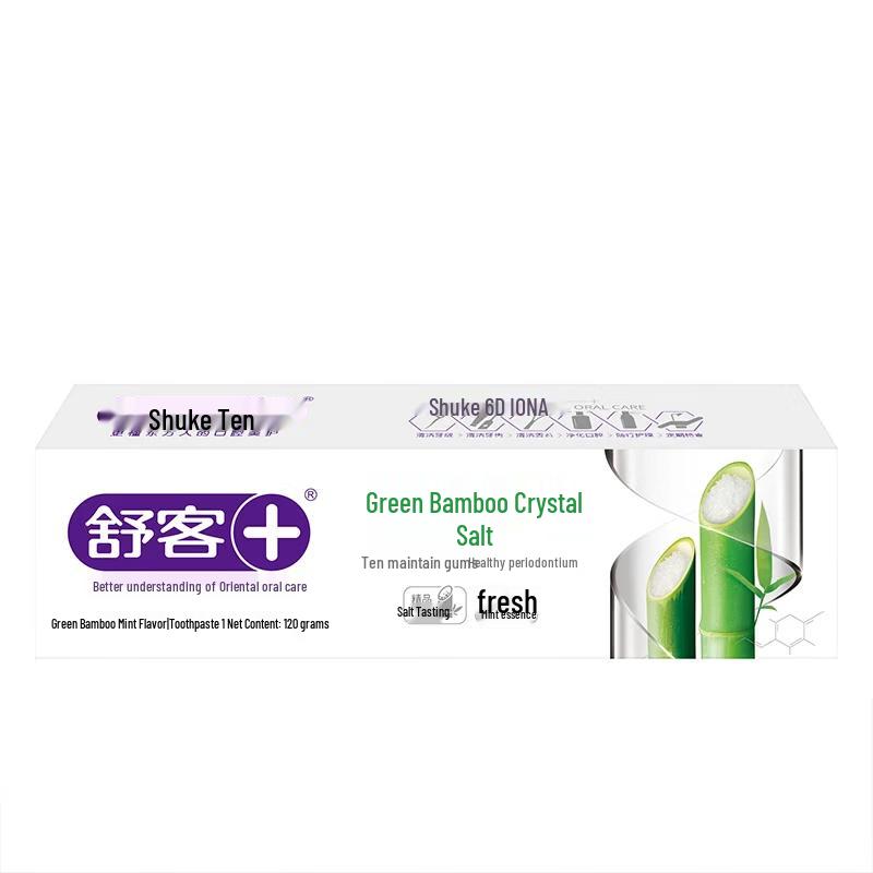 Saky Green Bamboo Crystal Salt Toothpaste
