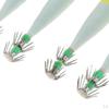 5pcs Dark Squid Hard Baits Fishing Night Umbrella Hook Freshwater Saltwater