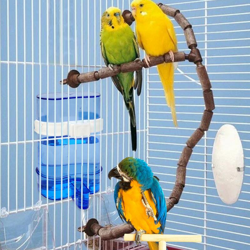 Mangeoire Abreuvoir pour Oiseaux Perroquet Automatique Mangeoire Automatique Abreuvoir Distributeur d'Eau Distributeur d'Eau Accessoires de Cage