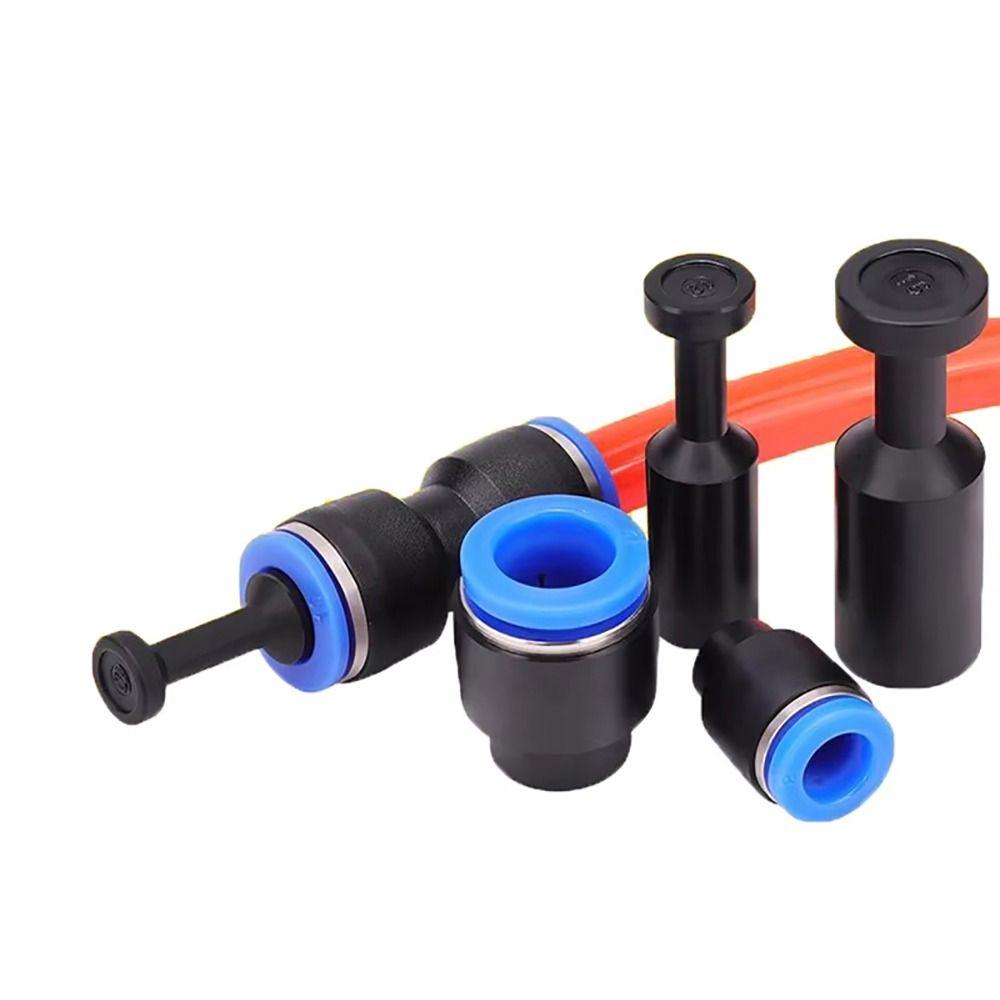 5Pcs New PPF Pneumatic Connector Plastic 4/6/8/10/12/14/16mm Pipe Plug Hose Adapter Pipe Fitting