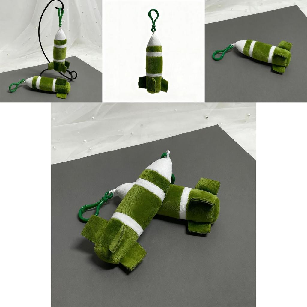 Kids Plush Missile Plush Toy With Pp Cotton Filling For Gift And Collecting