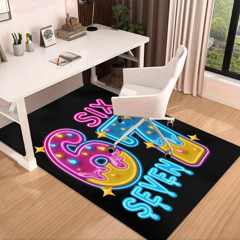 Royal Hands Holding Number 67 Area Rug for Office, Chair Rug, Decorative Carpet Livingroom Mat, Large Size Fan gifts Christmas gifts