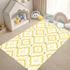 Geometric Line Print Carpet Cute Home Decor Soft Non-slip Floor Mat Living Room Children's Room Bedroom Study Decor Rug