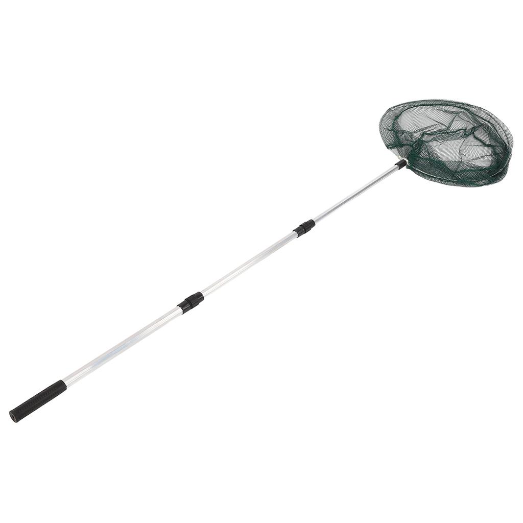 Fish Landing Net Aluminium Alloy with Long Telescoping Pole Handle for Fish Catch Release Freshwater Saltwater2.1M