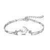Women Light Luxury Star Moon Mother Of Pearl Bracelet Fashion Hand Jewelry