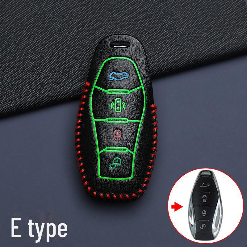 Premium Hongqi Key Cover: Compatible with HS5, H5, H6, H7, HS7, and HS3 models.