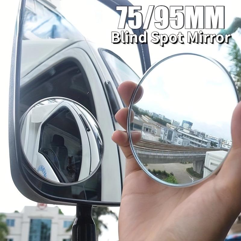 

1pc Round Convex Blind Spot Mirror Wide Angle Waterproof Rear View Side Mirror For Car Truck Auto Accessories 7 cm