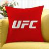 Housse de coussin carrée Combat UFC Logo Différentes Tailles Pour Décoration de Voiture Maison Chambre à Coucher