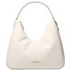 MICHAEL KORS Nayla gold hardware PU shoulder bag medium women's cream
