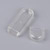 Liten plastinstrumentkapsling USB-sticka Kopplingsdosa Plast Transparent U-diskkapsling Plast U-diskhölje