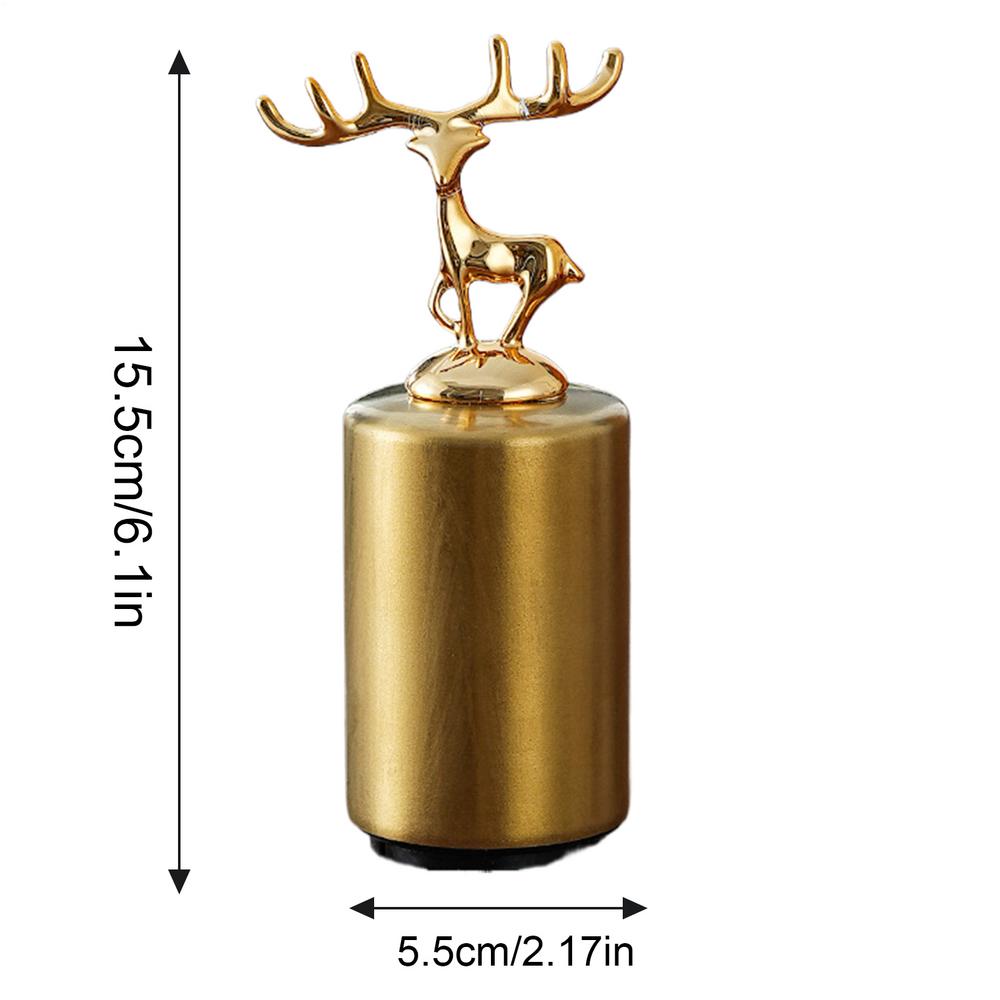 New Beer Can Opener Elk Design Stainless Steel Electric Bottle Cap Opener Magnetic Can Openers For Bar Homes Picnics Christmas жёлтый