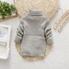 2-10 Years Turtleneck Sweater Knitted Pullover