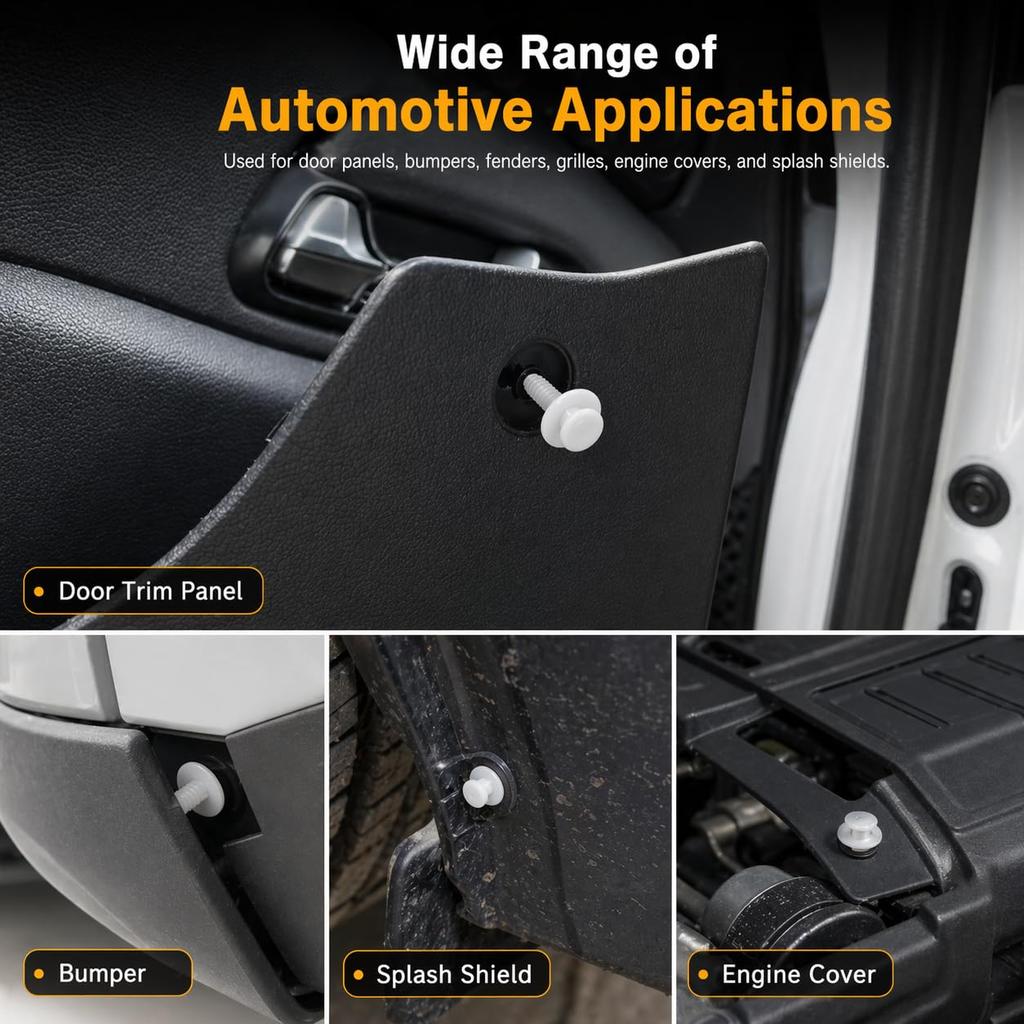 Car Door Trim Panel Retainer Clips for GMC Truck Chevrolet